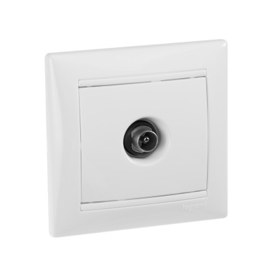 Legrand Розетка TV (телевизионная) - Legrand Valena - "звезда" - белый, 695337