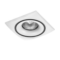 Lightstar 010036 Светильник LEVIGO Q  MR16/HP16 БЕЛЫЙ/ЧЕРНЫЙ (в комплекте)