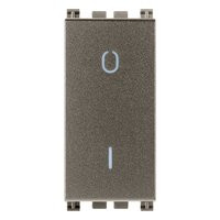 Vimar Выключатель 2P 16AX, Metal, 19015.M Vimar Выключатель 2P 16AX, Metal, 19015.M