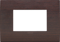 19653.41 - Vimar Накладка CLASSIC на 3 модуля венге