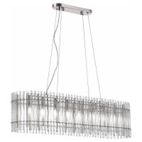 ST LUCE SL1656.113.08 Люстра подвесная ST-Luce Никель/Прозрачный E14 8*40W