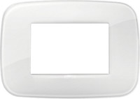 Vimar Накладка ROUND на 3 модуля REFLEX ледяная, 19683.66 Vimar Накладка ROUND на 3 модуля REFLEX ледяная, 19683.66