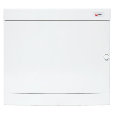 Щит распределительный навесной "Unix" белая дверь 2х18 модулей IP40 EKF PROxima, ux-2x18-nw