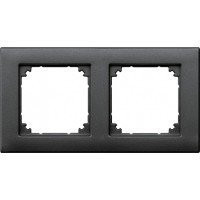 M-Plan Рамка 2-ная, антрацит