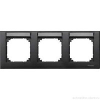 M-Plan Рамка 3-ная горизонт. с полем для надписи, антр.