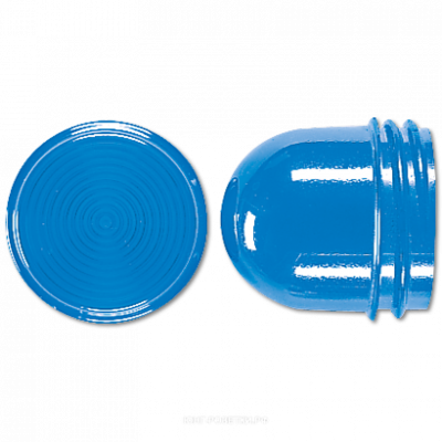 Колпачок высокий для крышки патрона лампы арт. №637..; синий, 37BL