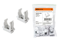 Крепеж-клипса для трубы 20 мм (10шт) - цвет белый TDM Electric, SQ0405-2002