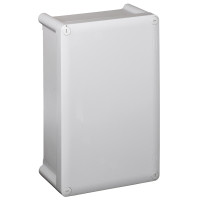 Legrand Коробка промышленная пластиковая - IP55 - IK07 - RAL 7035 - 130x75x74 мм - сплошная крышка, 035900