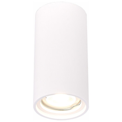 ST LUCE ST155.502.01 Светильник потолочный Белый GU10 1*50W IP20 D70xH140 180-240V Без ламп