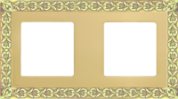 FD01222OB Fede San Sebastian Рамка 2-ная, Bright Gold