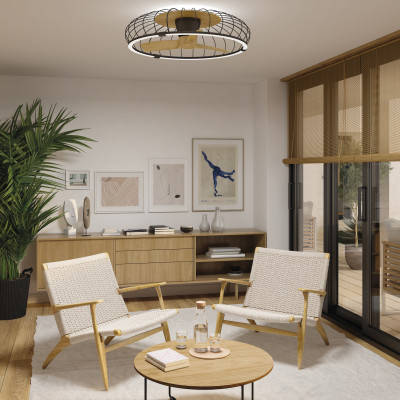 Люстра потолочная-вентилятор NATURE 7808