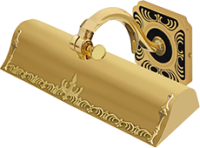 FD1023NEEN Fede Светильник для картин (BIG SHADE) SMALTO ITALIANO, Jet Black