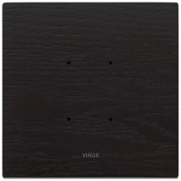 Vimar Накладка EIKON TACTIL для 2 модулей, венге ( мин. 20 шт.), 21662.33
