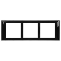 4402916 - ДКС Рамка-суппорт "Avanti" для "In-liner Front", черный, 6 модулей