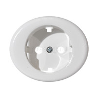 5588 BL - Накладка для розетки SCHUKO, серия TACTO, цвет альп. белый, ABB 5588 BL - Накладка для розетки SCHUKO, серия TACTO, цвет альп. белый, ABB