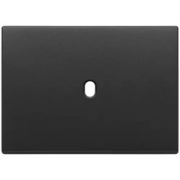 Vimar Накладка плоская, 3 модуля на 1 кнопка,Vintage, антрацит, 22673.1.03