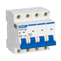 Chint Авт. выкл. NXB-63 4P 10А 6кА х-ка B (R), 814273