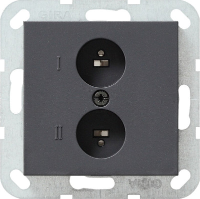 040228 Gira Розетка для стереофонического громкоговорителя