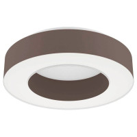 39993 Потолочный светильник GUAMARE, LED 34W, 3980lm, H135, ?530, сталь, белый/текстиль, пластик, ка