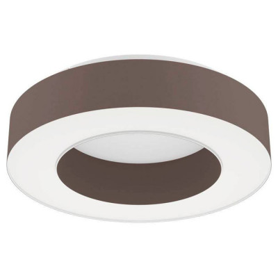 39993 Потолочный светильник GUAMARE, LED 34W, 3980lm, H135, ?530, сталь, белый/текстиль, пластик, ка