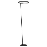 390167 Торшер диммируемый CAREDARA, 23W (LED), H1780, сталь, черный / пластик, белый