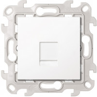 Simon Розетка для передачи данных RJ45 Cat.6 UTP белого цвета S24 Harmonie, 2410599-030 Simon Розетка для передачи данных RJ45 Cat.6 UTP белого цвета S24 Harmonie, 2410599-030