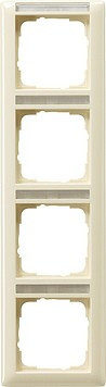 111401 Gira Рамка 4-я вертикальная с полем для надписи
