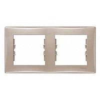 SDN5800368 - SE Sedna Титан Рамка 2-ая горизонтальная, Schneider Electric