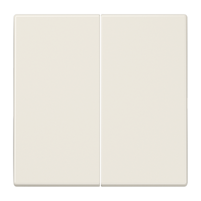 Двойная клавиша для балансирных механизмов выключателей (кнопок), в комплекте с CD95HP (крепежный элемент), возможно IP44; дюропласт; слоновая кость; LS990, LS995