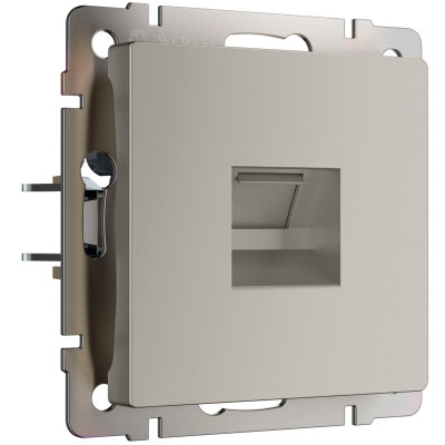 Werkel W1281004/ Розетка Ethernet RJ-45 (дымчатый), a069467