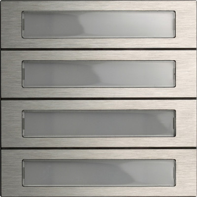 Модуль кнопок вызова System 106 4-местн.