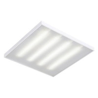 Светильник офисный Gauss 36W 3100lm 4000K IP20 595*595*19мм призма с выводом кабеля LED 1/4, 842123227 Светильник офисный Gauss 36W 3100lm 4000K IP20 595*595*19мм призма с выводом кабеля LED 1/4, 842123227