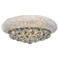 Lightstar 704062 (MX 300021-6) Люстра потолочная MONILE 6х40W E14 24K ЗОЛОТО (в комплекте)