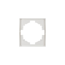 Рамка STRONG 1-постовая жемчуг KRANZ, KR-78-0751-4