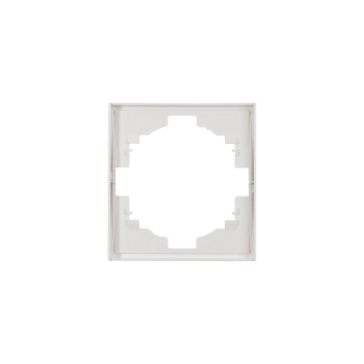 Рамка STRONG 1-постовая жемчуг KRANZ, KR-78-0751-4