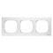 ABB SKY Альпийский белый Рамка 3-постовая, базовая