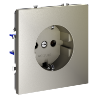 Розетка встраиваемая VOLTUM S70 с заземлением 16А, (шелк), VLS040104