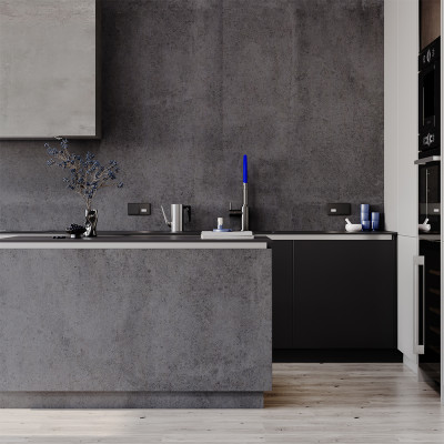 Подсветка светодиодная встраиваемая VOLTUM S70, (черный матовый), VLS070608