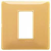 Vimar Накладка для 1 модуля рефлекс "янтарь", 14641.43