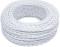 BIRONI Белый матовый Витой провод  2*2,5 10м, B1-425-71-10