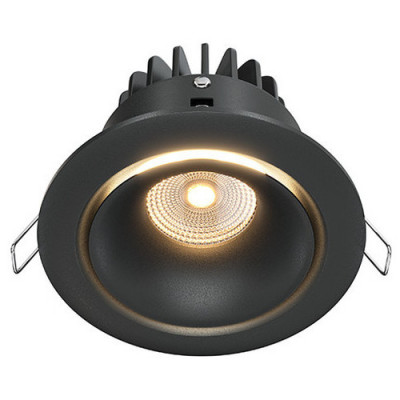 Maytoni Technical Встраиваемый светильник Цвет: Черный 12W