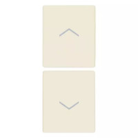 Vimar Две половинки клавиши 1M с символами стрелки конопляные, 31480.FC