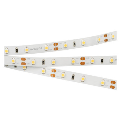 Светодиодная лента RT-A60-8mm 12V Warm2700 CRI98 (4.8 W/m, IP20, 2835, 5m) (Arlight, 4.8 Вт/м, IP20), 021420(2)