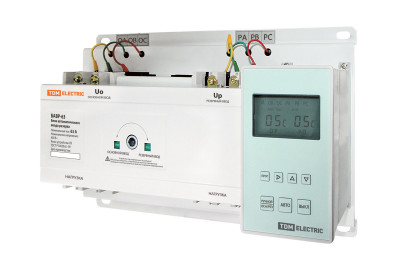 Блок автоматического ввода резерва БАВР 3П 63/63А TDM Electric, SQ0743-0001