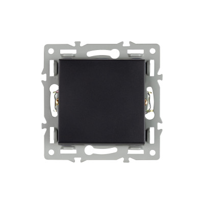 043719 - Механизм выключателя одноклавишный перекрёстный SWT-MKX1-PL-BK (250V, 16A) (Arlight, -)