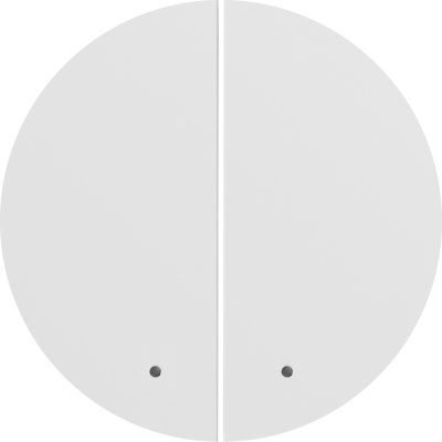 Donel D16 матовый белый Клавиша 2-я с подсветкой, DO28533