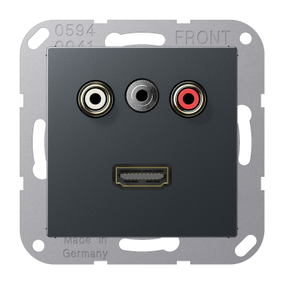 2x Cinch Audio (RCA) / Stereo Jack (TRS 3.5 mm) / HDMI, MAA1082ANM