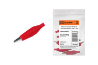 Зажим "крокодил" ЗКИ 5А 46мм в изоляции красный (10шт) TDM Electric, SQ0541-0003 Зажим "крокодил" ЗКИ 5А 46мм в изоляции красный (10шт) TDM Electric, SQ0541-0003