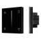 Панель SMART-P6-DIM-G-IN Black (12-24V, 4x3A, Sens, 2.4G) (Arlight, IP20 Пластик, 5 лет), 034780