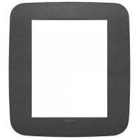 19698.21 - Vimar Накладка ROUND на 8 модулей графит матовый